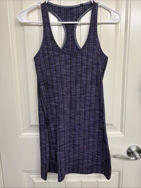 lululemon athletica Purple Space-Dye Racerback Tank Dress